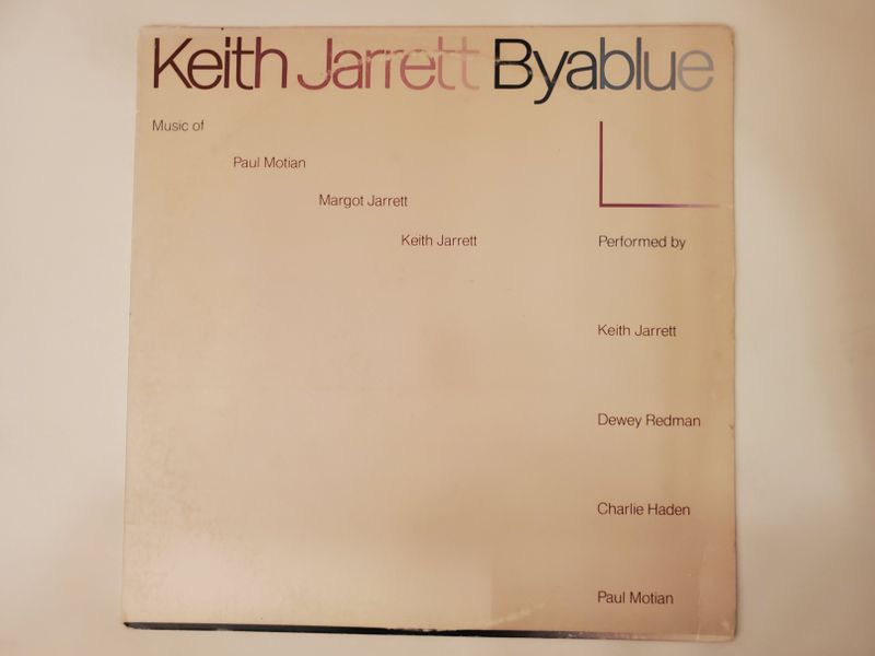Keith Jarrett Byablue vinyl record
